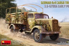 [MINIART 35199]新品：1/35 3吨 4×4 货运卡车 3.6-6700A 初期型