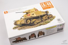 [ET Z3501]1/35 意大利L6/40轻型坦克开盒评测
