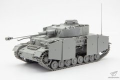 [TAKOM 8019]1/35 四号坦克H初期型素组成品照片更新