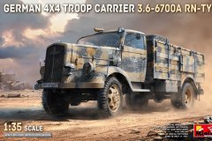 [MINIART 53061]新品：1/35 4X4 人员运输卡车 3.6-6700A