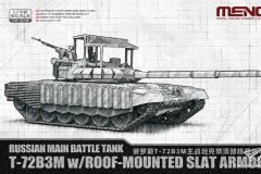 [MENG 72-015]新品：1/72 T-72B3M主战坦克带顶部格栅装甲