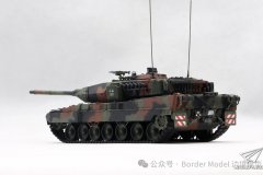 [边境 BG-001]1/35 豹2A7V主战坦克测试样品照片更新
