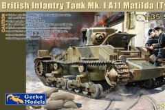 [壁虎 35GM0091]新品：1/35 Mk.I步兵坦克 (A11 Type B) 玛蒂尔达1