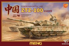 [MENG TS-062a]新品：1/35 ZTZ-100主战坦克（真色版）