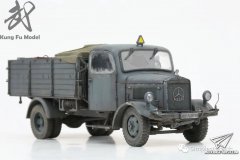 二战德军奔驰L3000两吨半卡车制作记