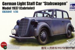 【威骏 CB35047】1/35 德国人员轿车1937年敞篷款