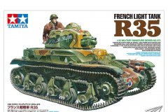 【田宫 35373】1/35 法国R35轻型坦克开盒评测