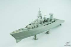 【三花 6001】1/350 德国萨克森级护卫舰素组测评