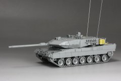 【三花 5011X】1/72 豹2A7主战坦克限量版素组评测