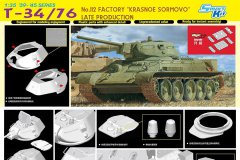 【威龙 6479】1/35 T-34/76坦克112 厂后期型开盒评测