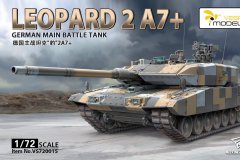 【黄蜂 VS720015】1/72 豹2A7+主战坦克开盒评测