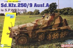 【威龙 6882】1/35 Sd.Kfz.250/9半履带轻型侦察车开盒评测