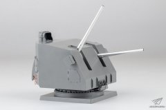 【雪人 9001】1/72 美国Mk38型5英寸双联装舰炮评测