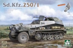 【TAKOM 2184】1/35 Sd.Kfz.250/1 半履带车开盒评测