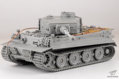 【TAKOM 2202】1/35 虎式坦克混合型素组评测