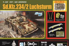 【威龙 6696】1/35 Sd.Kfz.234/2 8轮重型装甲侦查车装载山猫炮塔开盒评测