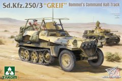 [TAKOM 2194]1/35 Sd.Kfz.250/3半履带指挥型开盒评测