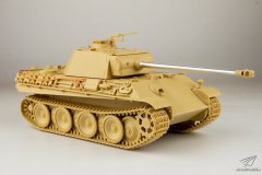 [TAKOM 35001]1/35 豹式坦克G后期型试模件素组照片更新