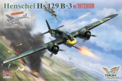[TAKOM 48002]1/48 亨舍尔Hs 129B-3攻击机开盒评测
