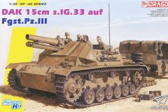 [威龙 6904]1/35 三号150mm sIG33自行火炮北非沙漠改型开盒评测