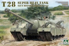 [TAKOM 2209]1/35 T28超重型坦克开盒评测