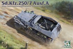 【TAKOM 2212】1/35 Sd.Kfz.250/7 迫击炮半履带车