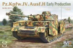 [TAKOM 8019]1/35 四号坦克H初期型试模件开盒预览