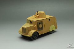 [CAMs 35A018]1/35 OSA百福装甲车素组评测