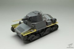 [ET Z3501]1/35 意大利L6/40轻型坦克素组测评